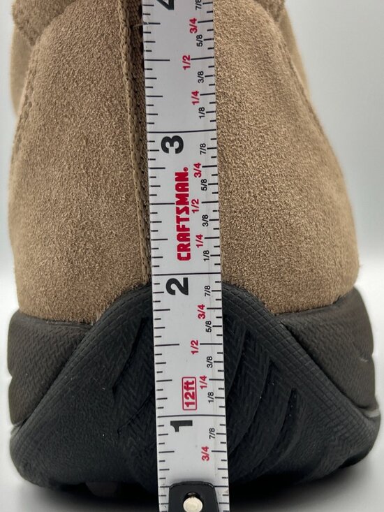 LL BEAN Sport Moc Loafer Size 13W Slip On Comfort Moccasin Casual Shoe Tan Suede main image 9